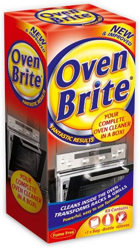 Picture of 4 x Oven Brite Cleaner Complete Oven Cleaning Set 500ml.