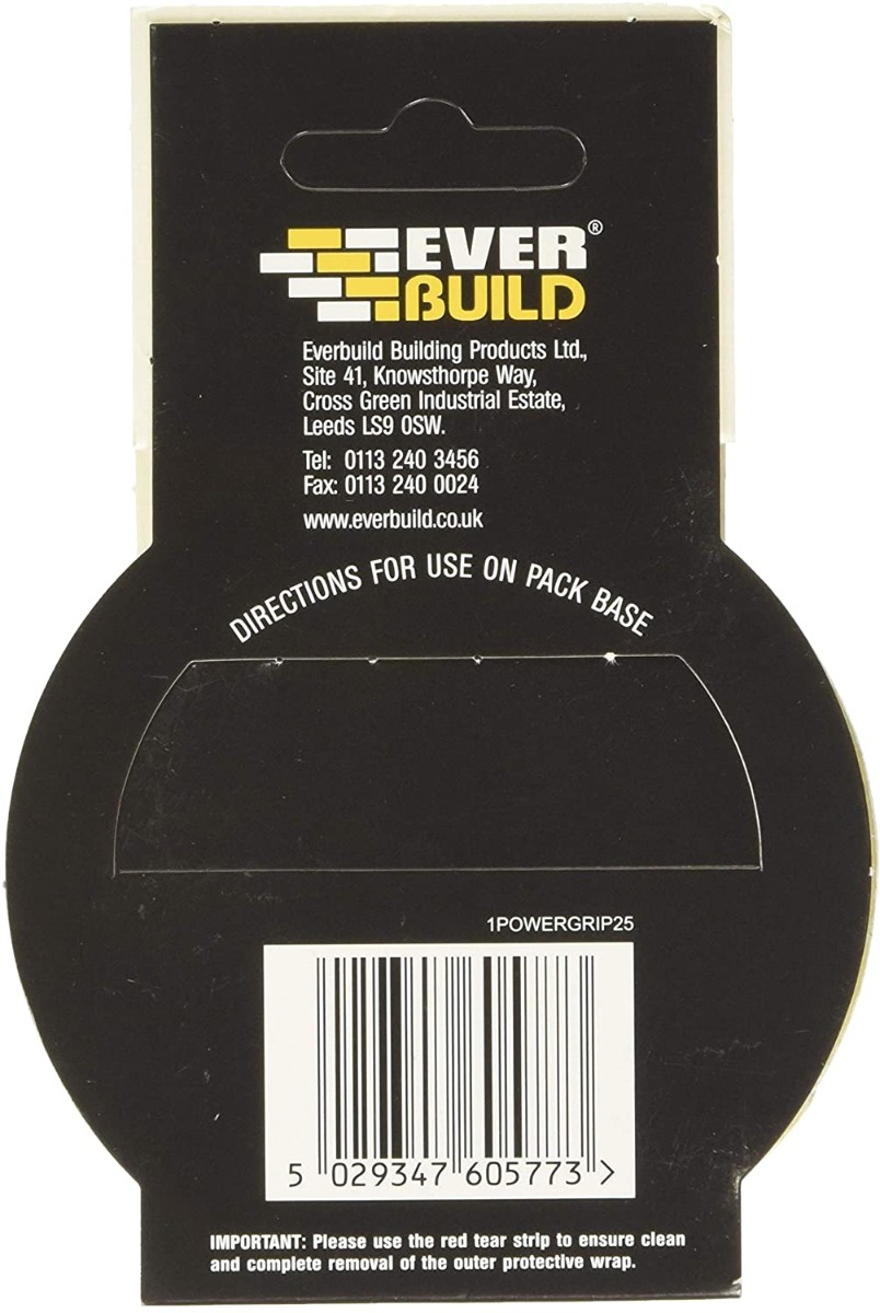 Picture of Everbuild Mammoth Powerful Grip Tape 50mm x 2.5 Metre Pack of 1