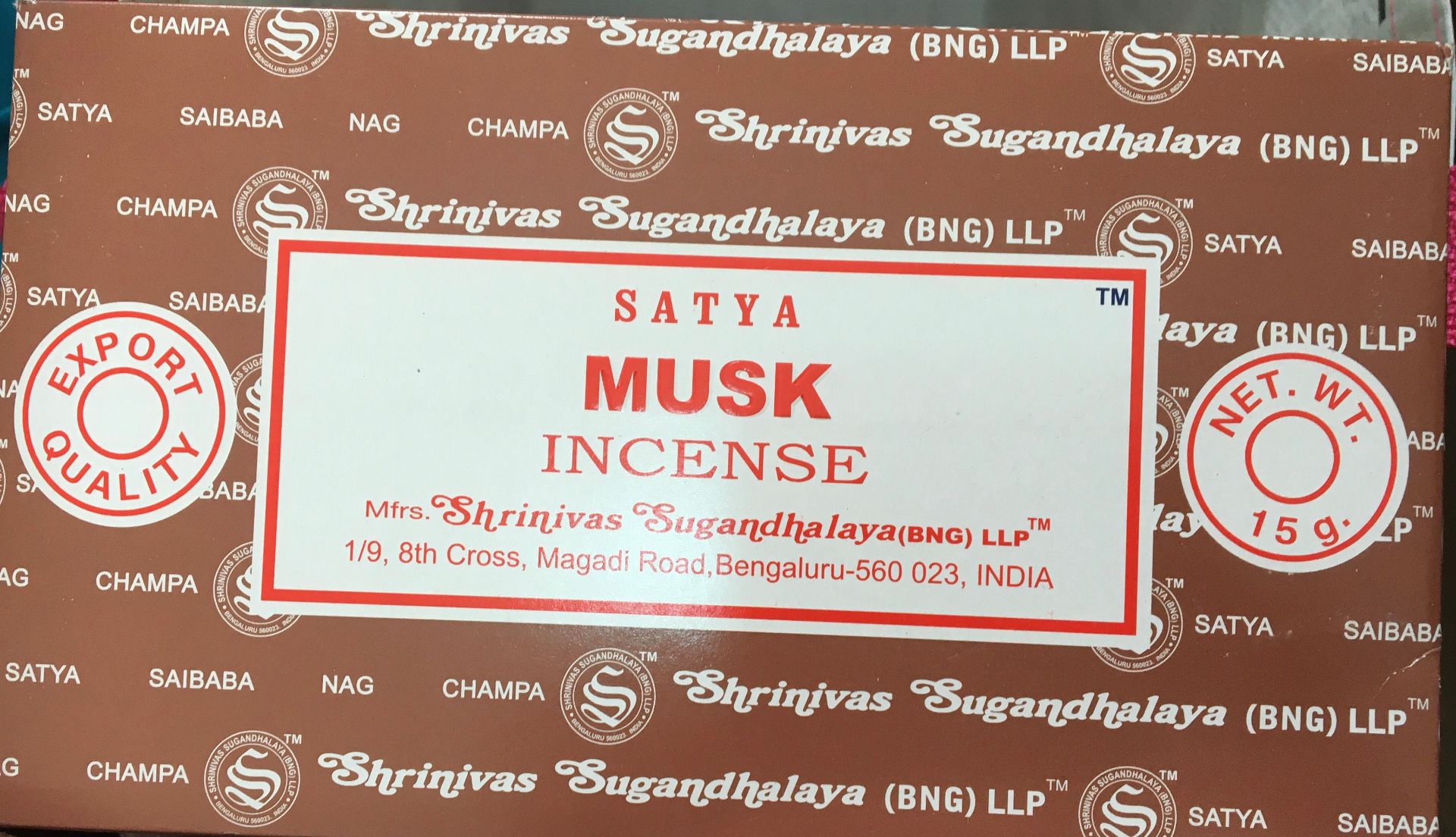 Picture of Satya Nag Champa Incense sticks  Pack of 12 